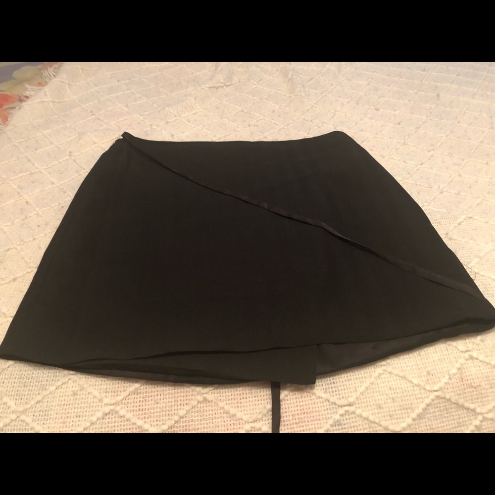 Wrap skirt black New